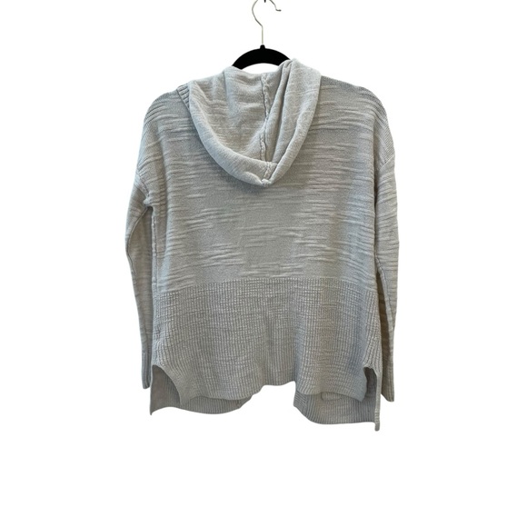 American Eagle Open Front Cardigan with hoodie in light beige size xs - Picture 2 of 10